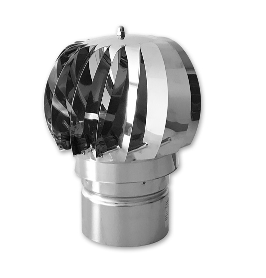 VRH ZA DIMNJAK SPIRALNI INOX 150mm