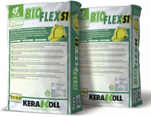 009912 KERAKOLL BIOFLEX S1 25kg SIVO/BIJELO
