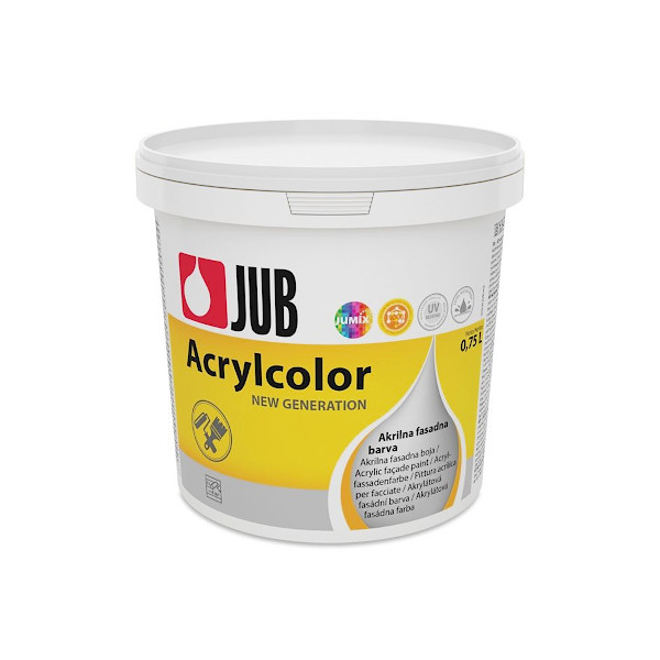 JUB ACRYLCOLOR 1001 0,75L