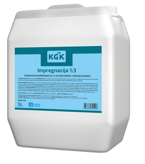 KGK UNIVERZALNA IMPREGNACIJA 1:3 5L