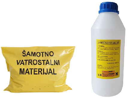 MATRIX ŠAMOTNI SET (BRAŠNO+VODA)