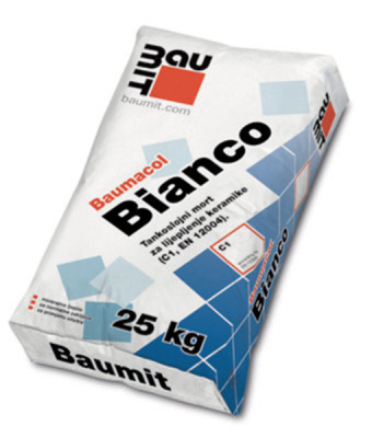 039210 BAUMACOL BIANCO C1 ljepilo za kamen 25kg