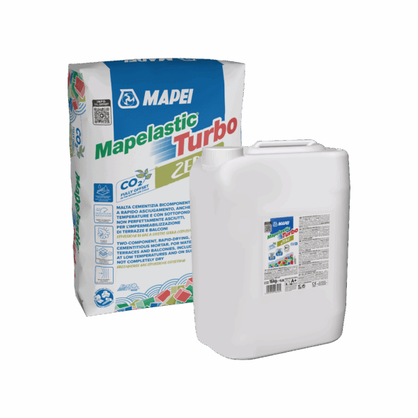 64527 MAPEI MAPELASTIC TURBO ZERO KOM.A 20 kg+KOM.B 16KG