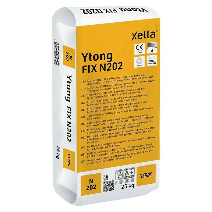 037023 YTONG MORT TANKOSLOJNI FIX N202 25KG